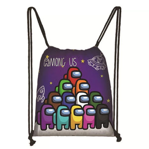 07 Among.us Game fashion string bag