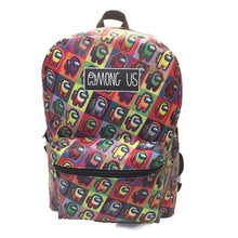 Load image into Gallery viewer, 07 Among.us Game schoolbags fashion backpack bag
