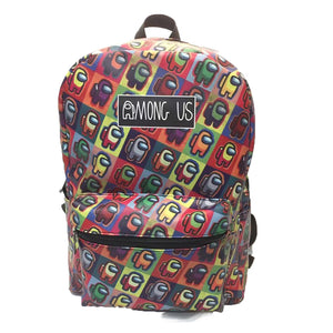 07 Among.us Game schoolbags fashion backpack bag