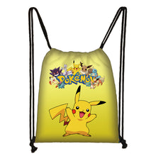 Load image into Gallery viewer, 18 Poke•Mon string bag fashion backpacks
