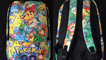 Load image into Gallery viewer, 18 Poke•Mon schoolbags fashion backpack
