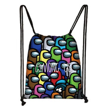 Load image into Gallery viewer, 07 Among.us Game fashion string bag
