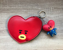 Load image into Gallery viewer, BTS money bag and keychain
