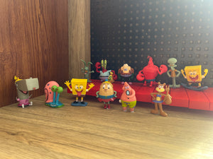 32 Sponge•Bob S Mini figures cake decoration