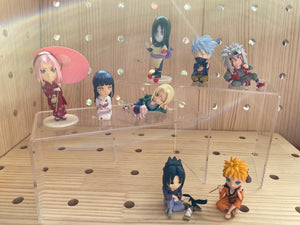 Anime N mini figures cake decorations